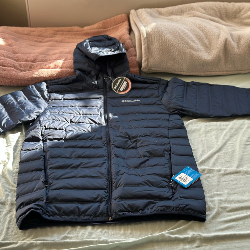 Columbia Heat Seal Jacket In Dark Blue
